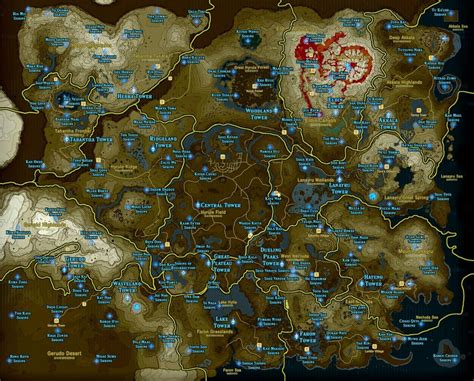 botw map of everything.